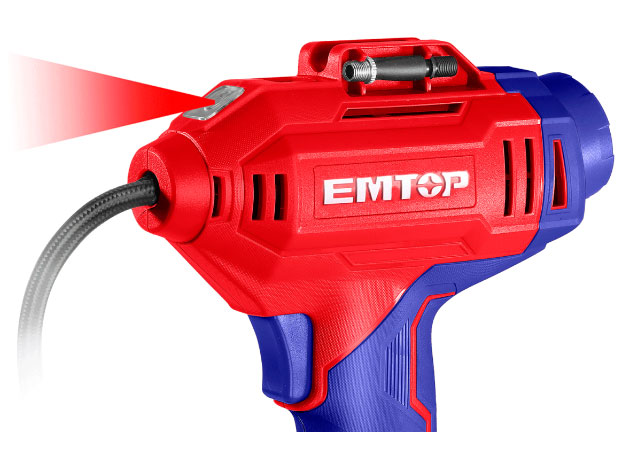 Máy bơm hơi dùng pin 20V Emtop ELAC2018 (chưa pin, sạc)