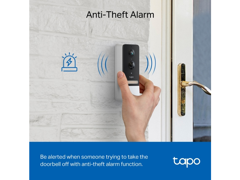 Chuông cửa thông minh dùng pin TP-Link Tapo D230S1 2K 5MP