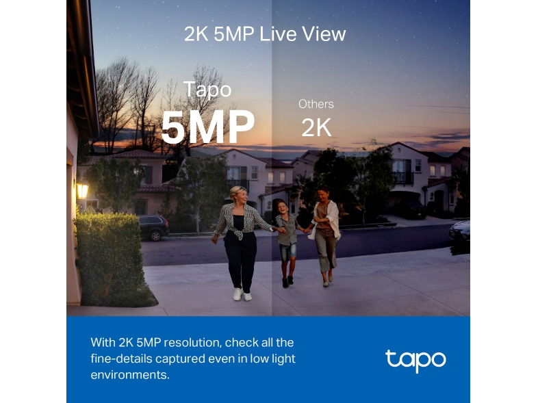 Chuông cửa thông minh dùng pin TP-Link Tapo D230S1 2K 5MP