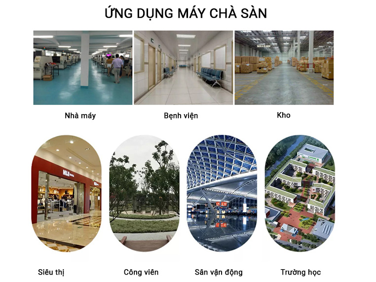 Máy chà sàn tạ Kewin KN1723UW (Chà sàn, giặt thảm, đánh sàn, mài sài)