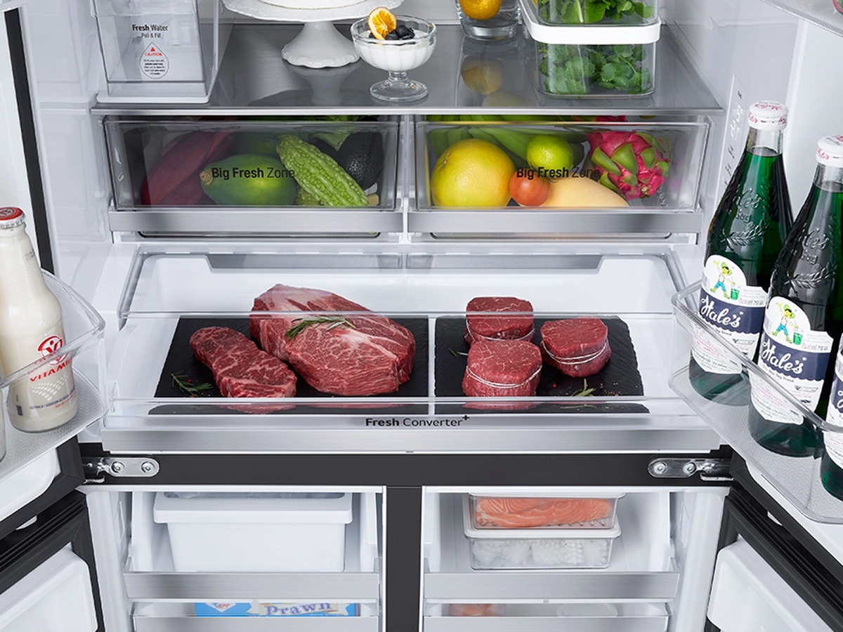 Tủ lạnh LG Inverter 607 lít Multi Door LFD61BLGA