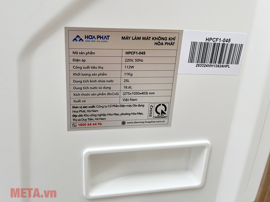 Máy làm mát không khí Hòa Phát HPCF1-045