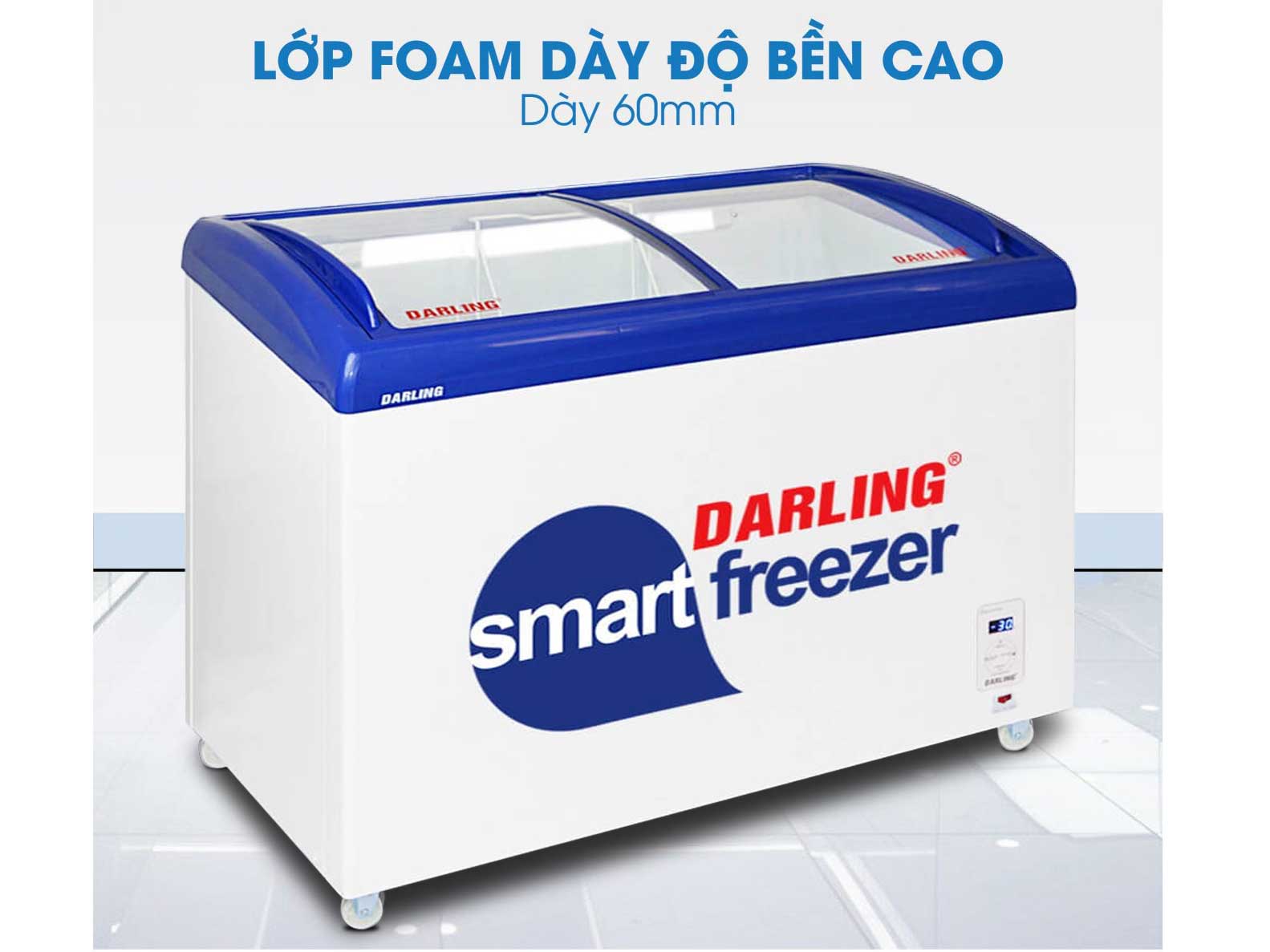 Tủ kem thông minh Darling DMF-3079ASK - 300 lít