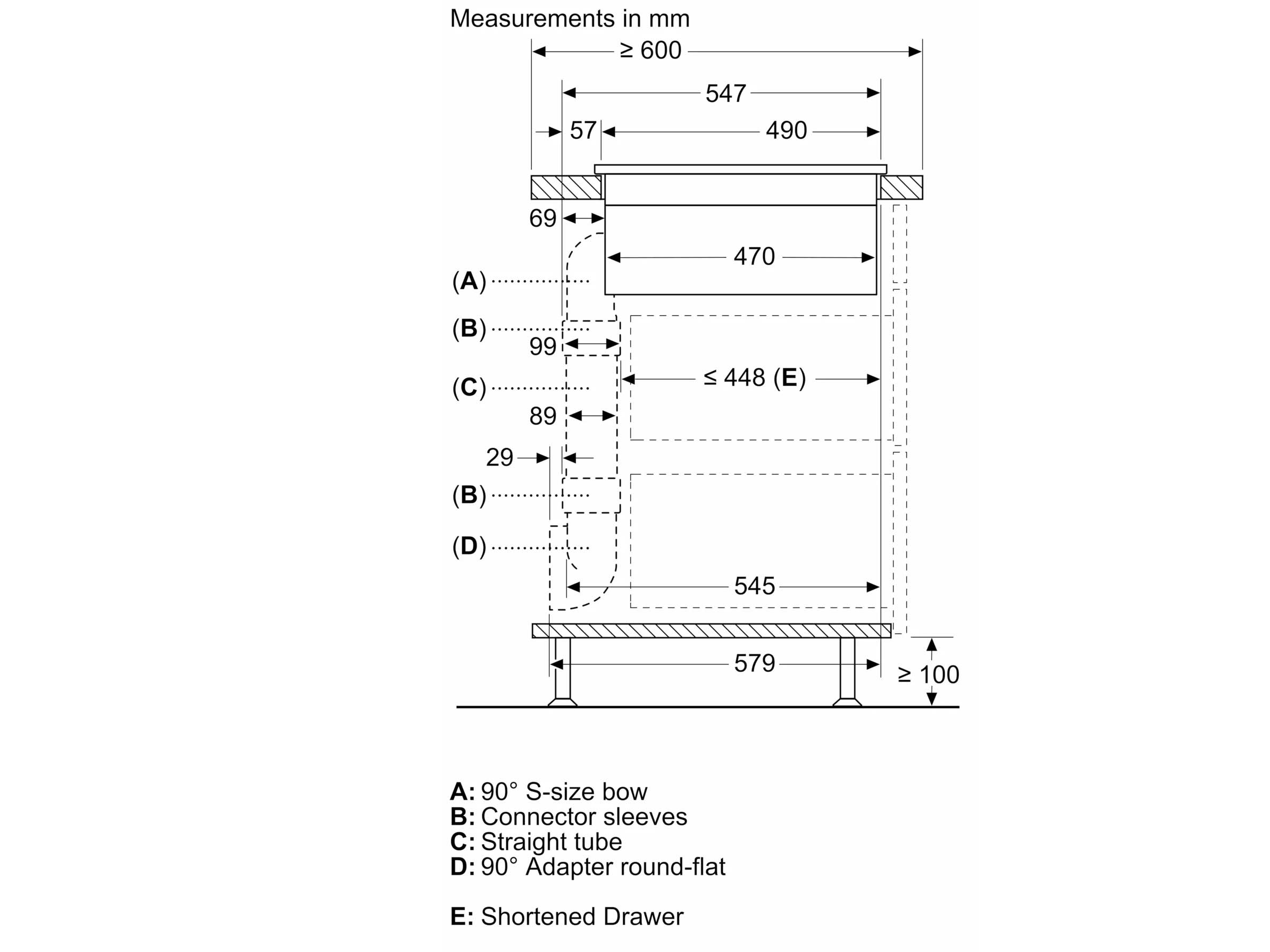 Bếp từ 4 vùng nấu kết hợp hút mùi Bosch PXX875D67E serie 8