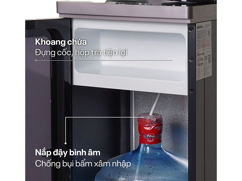 Cây nước nóng lạnh kết hợp bàn pha trà, cafe FujiE TB245
