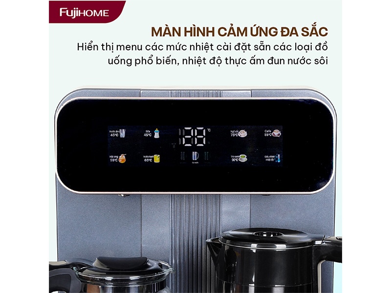 Cây nước nóng lạnh kết hợp bàn pha trà, cafe Fujihome TB243A