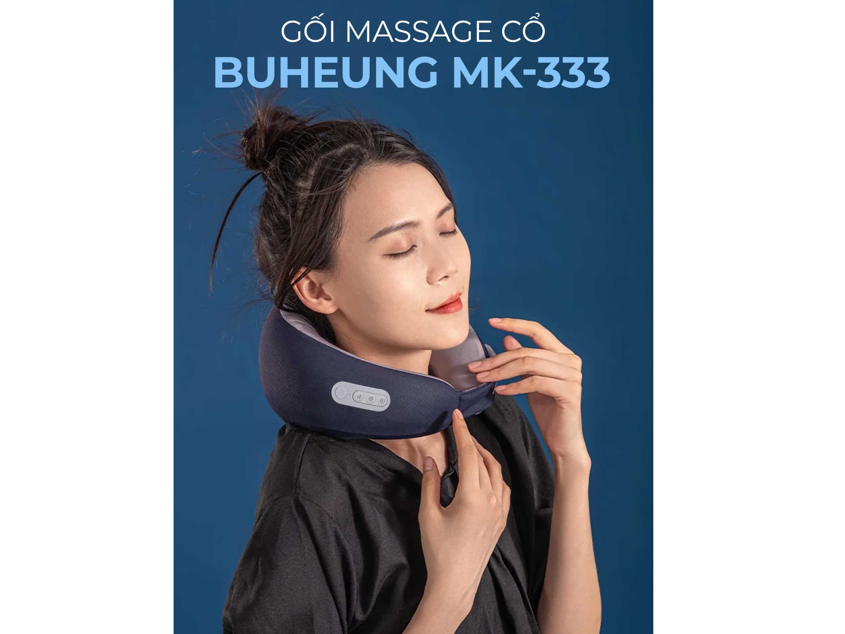 Gối massage cổ Buheung MK-333