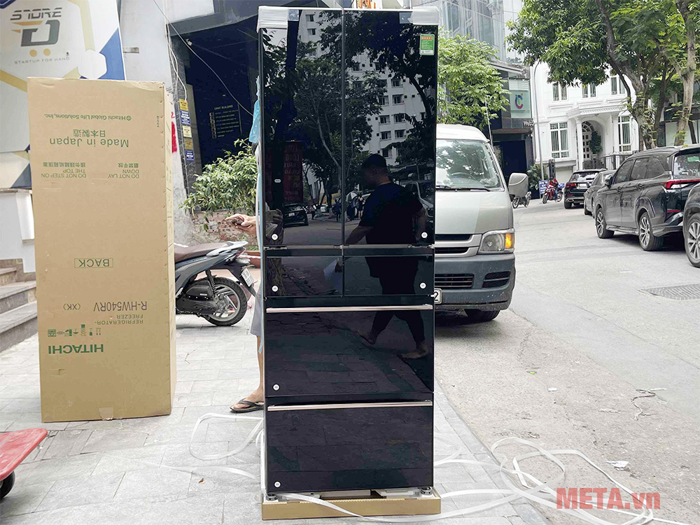 Tủ lạnh Hitachi 6 cánh 540 lít R-HW540RV(XK)