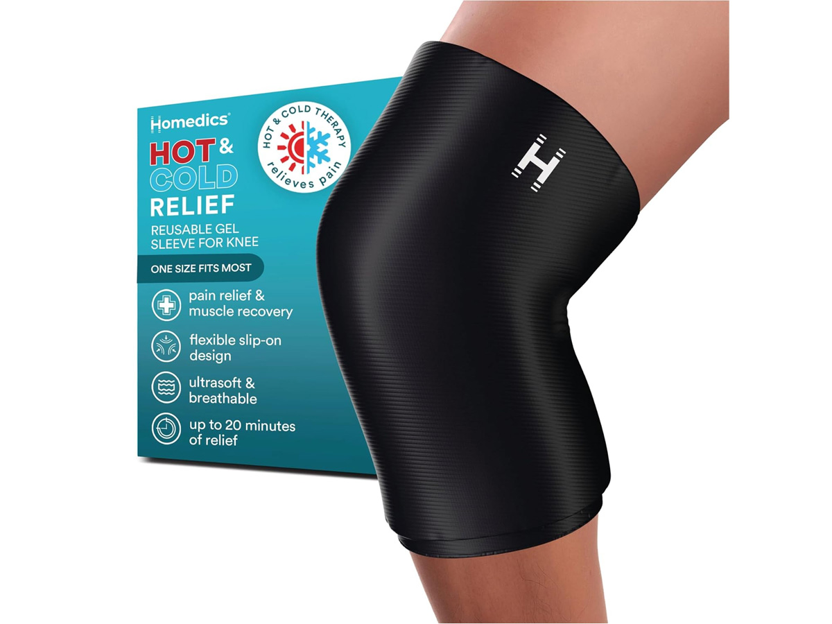 Bao massage giảm đau nóng lạnh cho đầu gối HoMedics SR-GKM800J