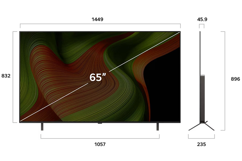 Smart Tivi AI Evo OLED 4K 65 inch LG OLED65B5PSA