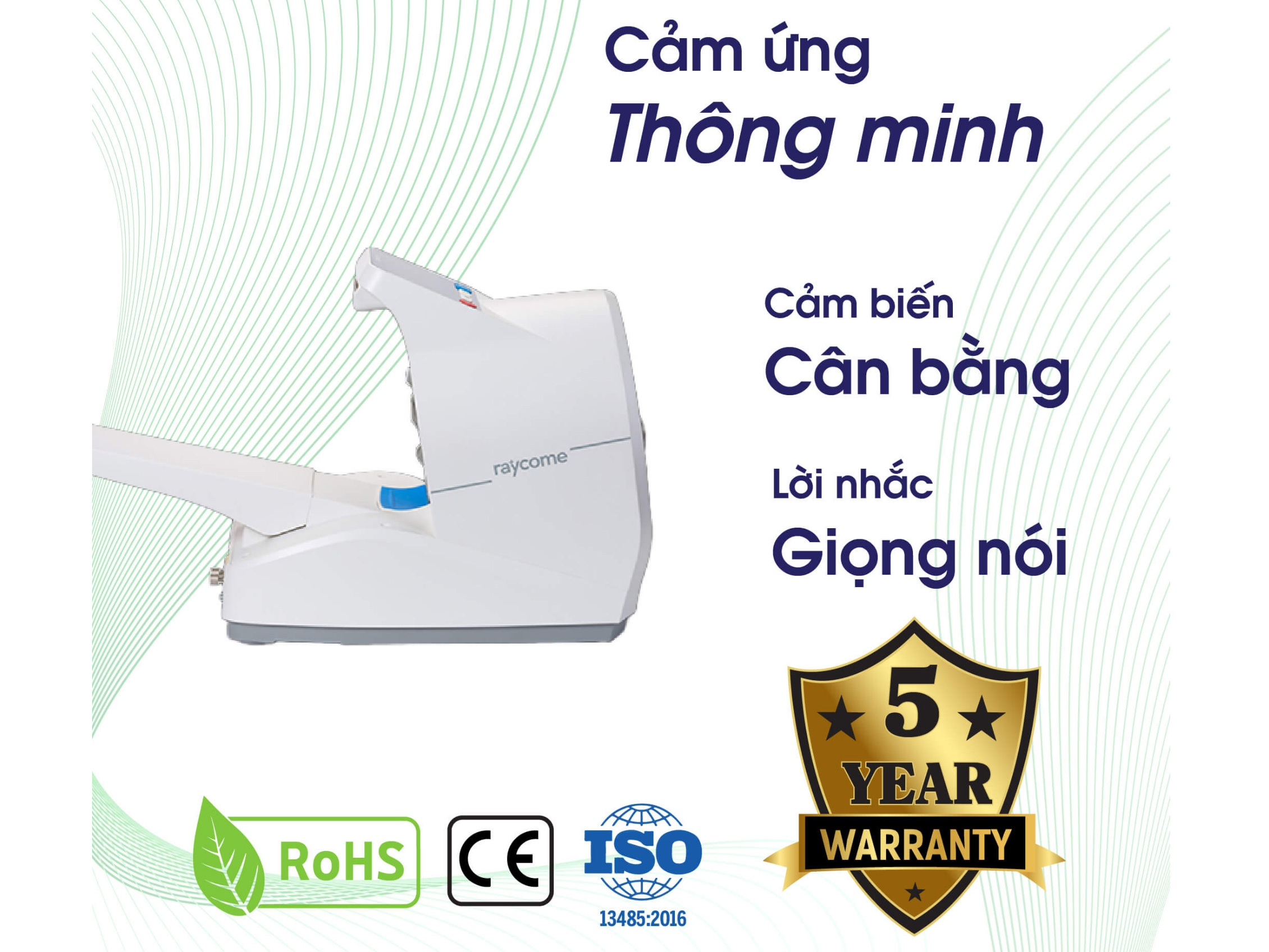 Máy đo huyết áp tự động RayCome RBP-7000 (HA-P700)