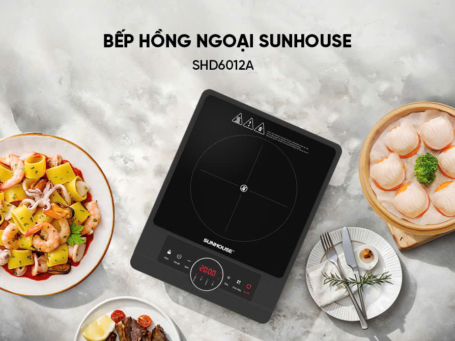 Bếp hồng ngoại Sunhouse SHD6012A