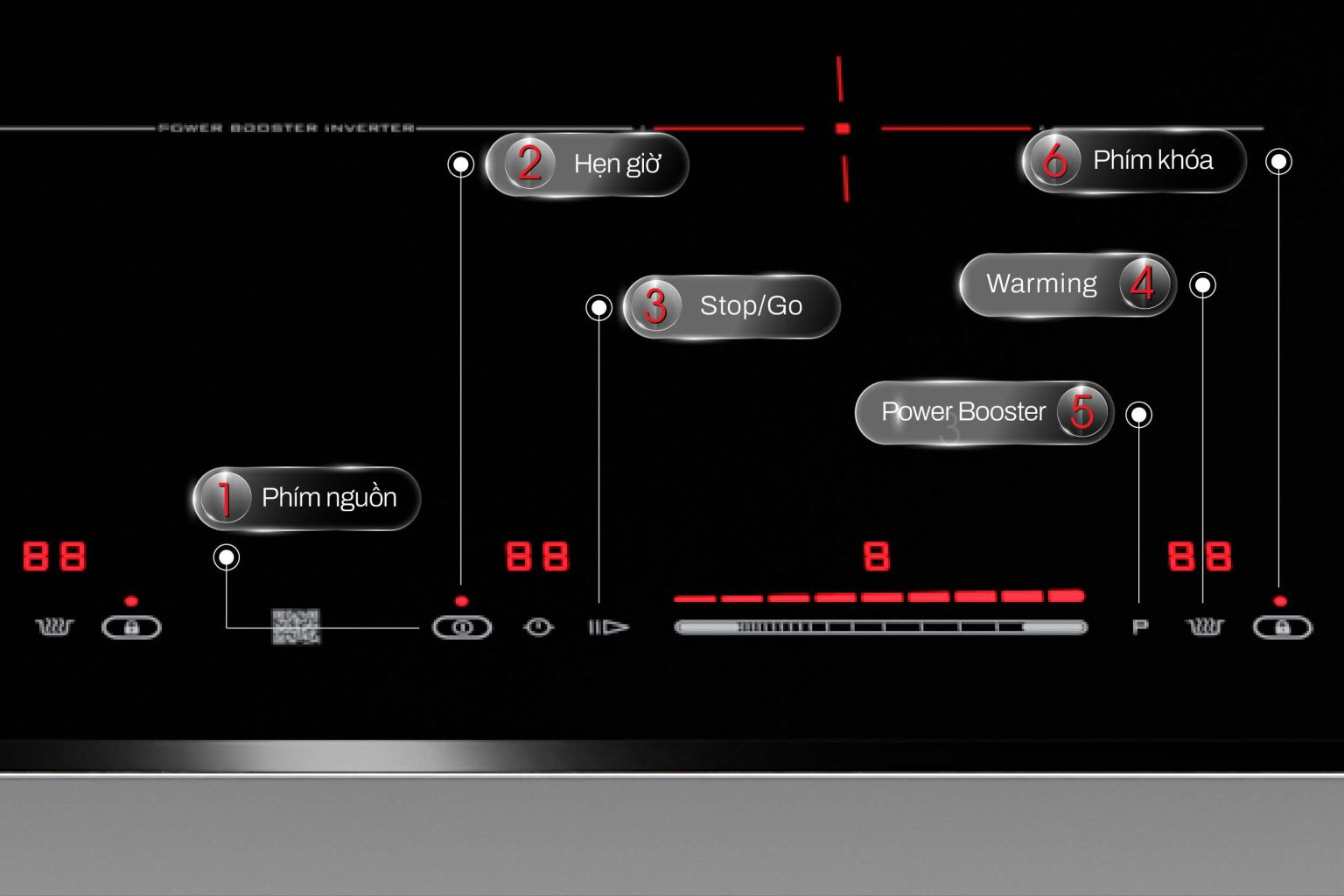 Bếp từ đôi Zemmer IZM 505 Pro
