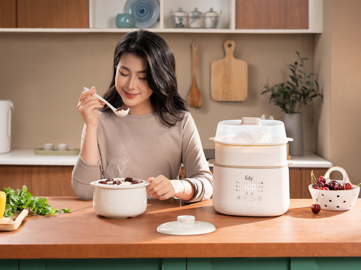 Nồi nấu chậm hấp hầm đa năng 8 trong 1 Stew 5 Extra – FB9115TL