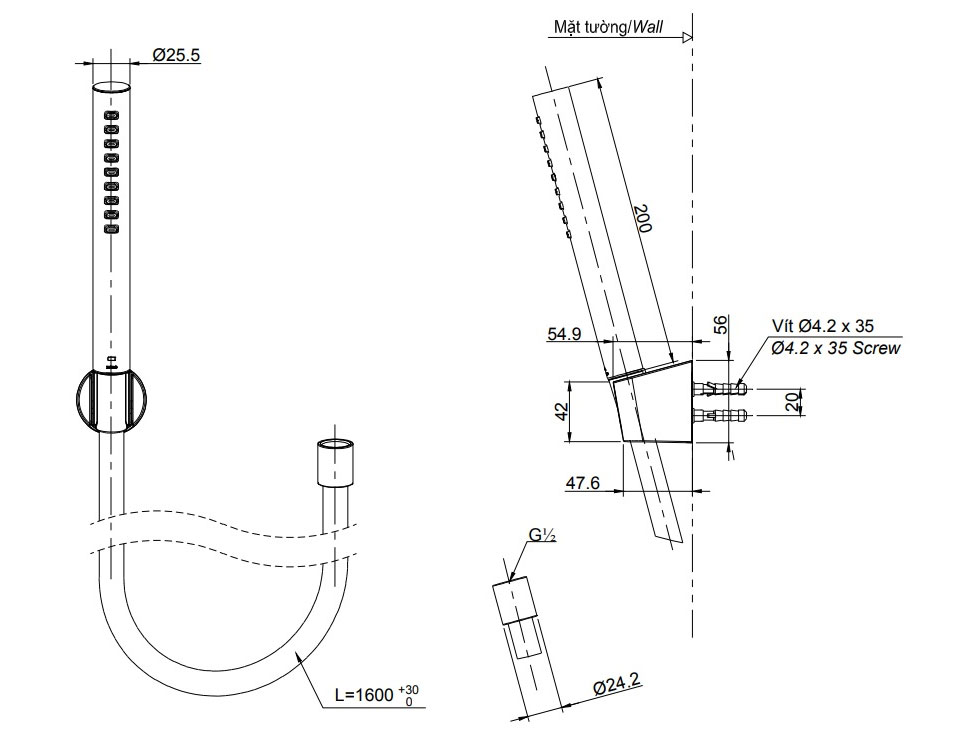 Tay sen Toto TBW02017A