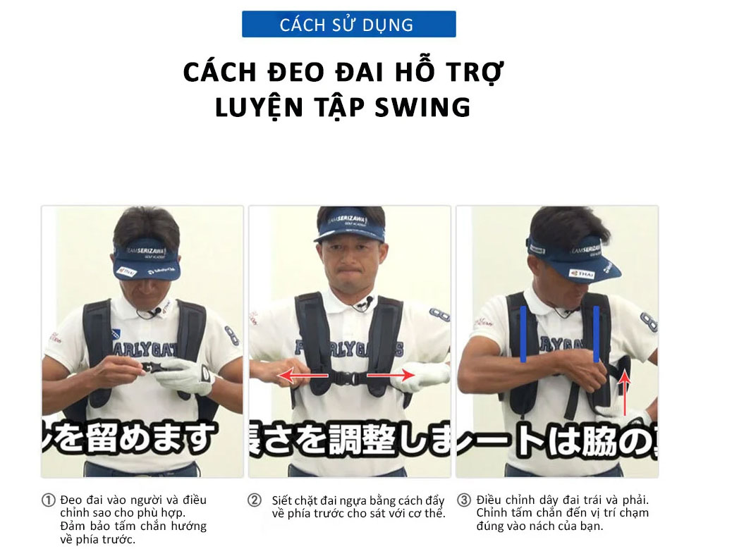 Đai hỗ trợ tập luyện swing Tabata GV0367