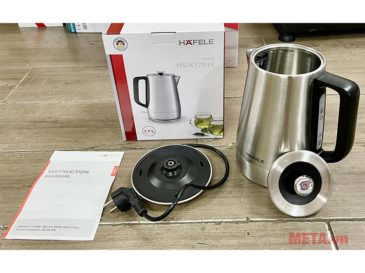 Ấm đun nước siêu tốc Hafele HS-K1704X - 1.7 lít