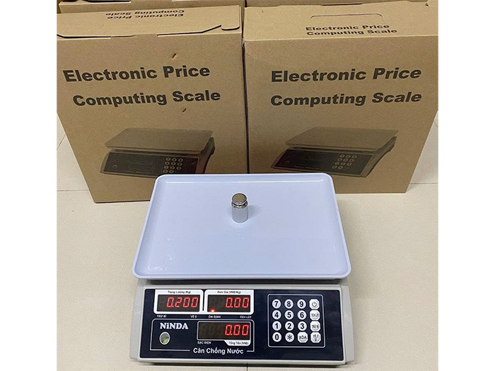 Cân điện tử Ninda SN968 cân tối đa 30kg (có chống nước)