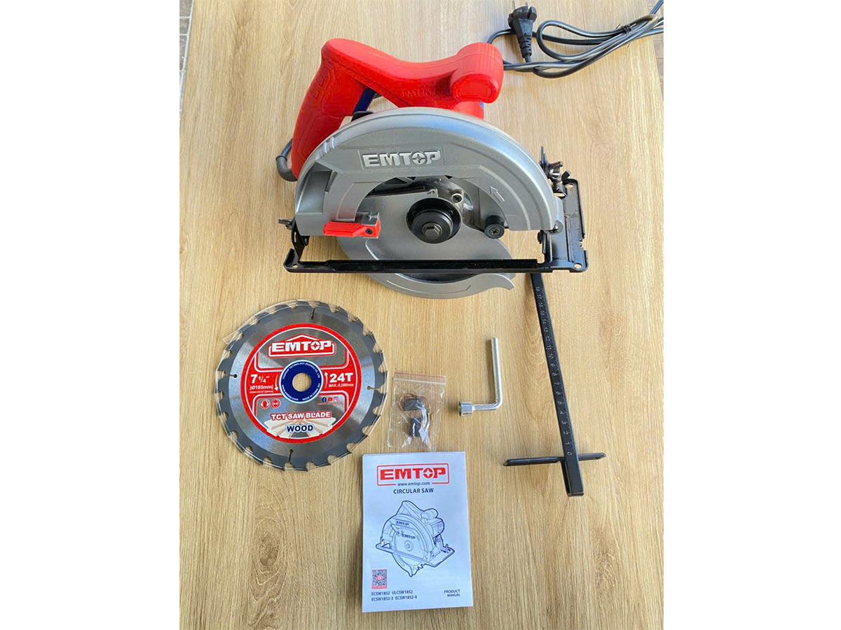 Máy cưa đĩa Emtop ECSW1852 185mm
