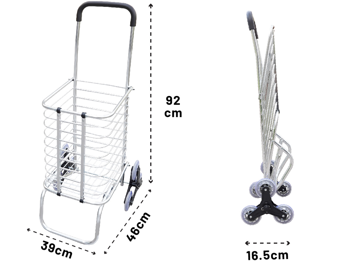 Xe đi chợ gấp gọn, leo cầu thang Fujihome SC-260NEW2