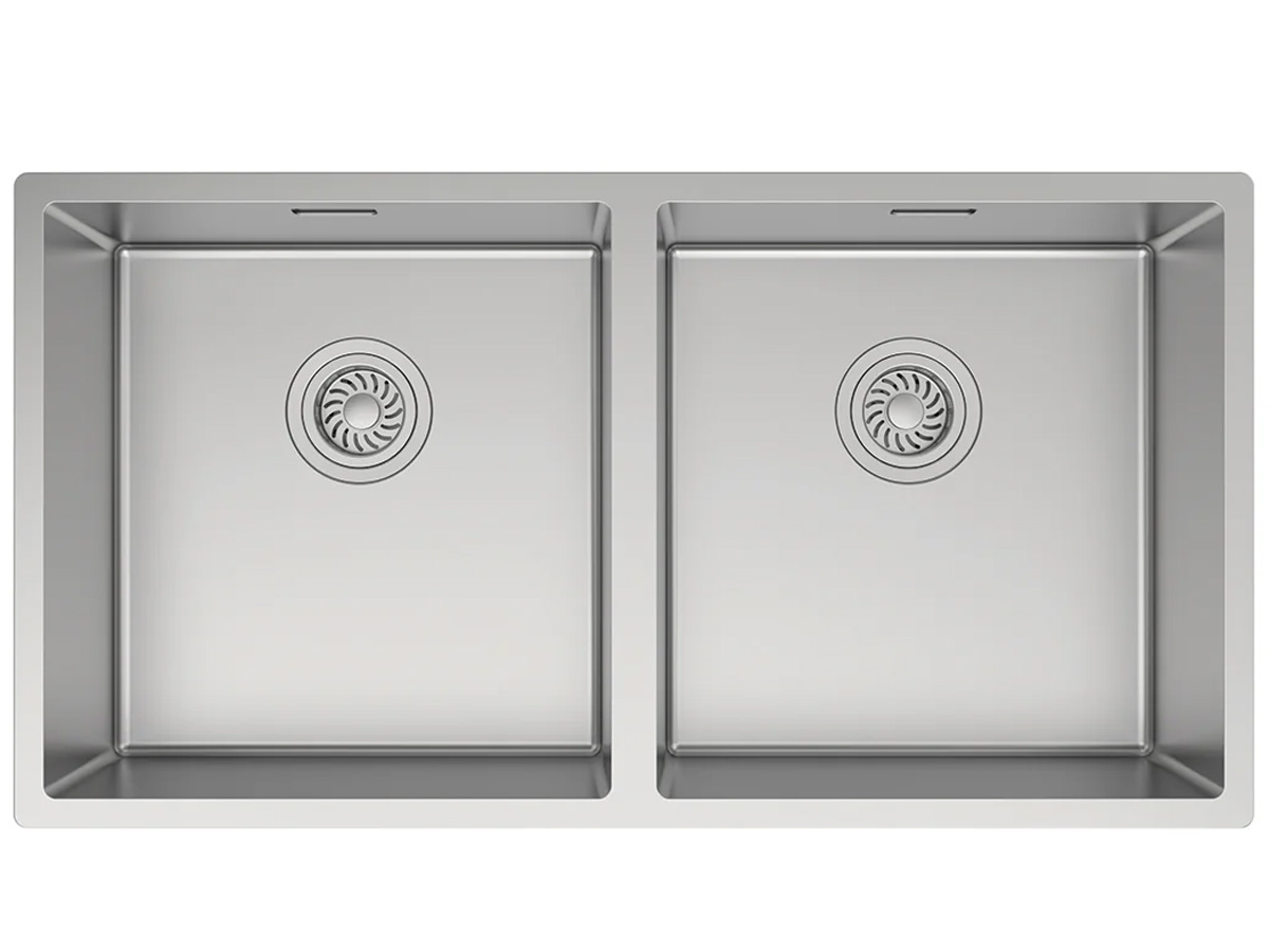 Chậu bếp Inox Hafele Satin R10 HS24-SSN2S-870 (567.24.437)