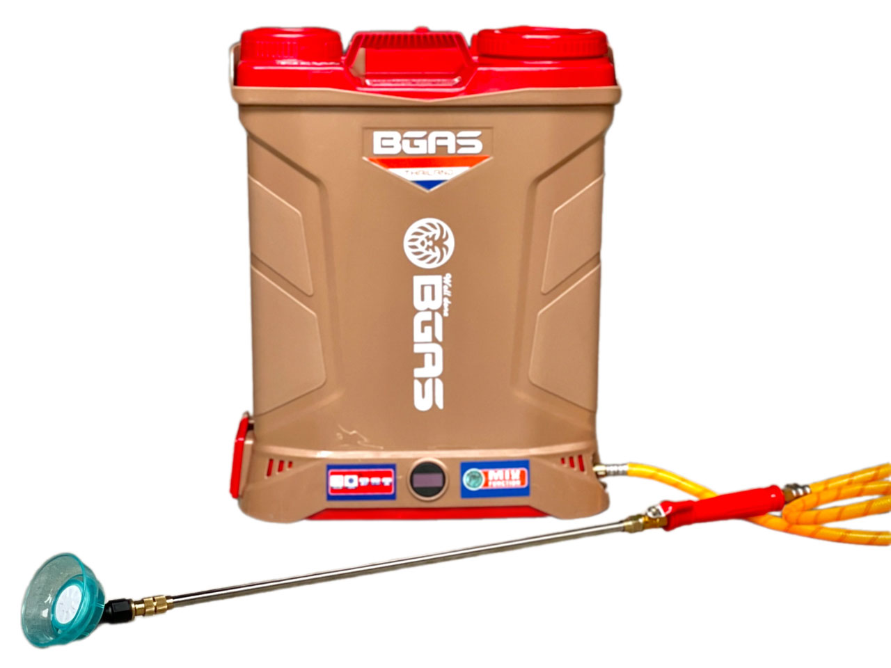 Máy phun thuốc Bgas BGA20A12G (20 lít, bơm đôi, có đảo thuốc)