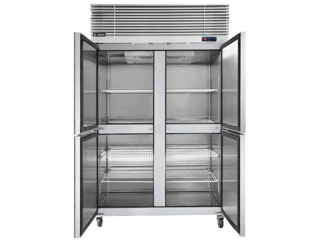 Tủ đông 4 cánh inox Sanden SRF-1233