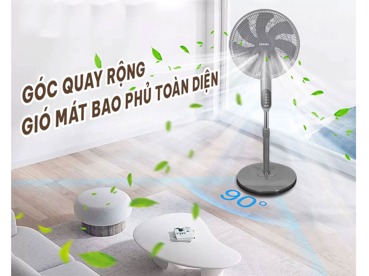 Quạt đứng Hichiko HC6016N