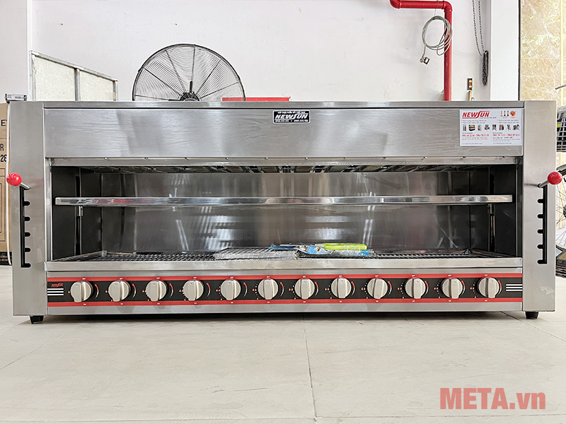 Lò nướng NewSun Salamander 12 họng gas 