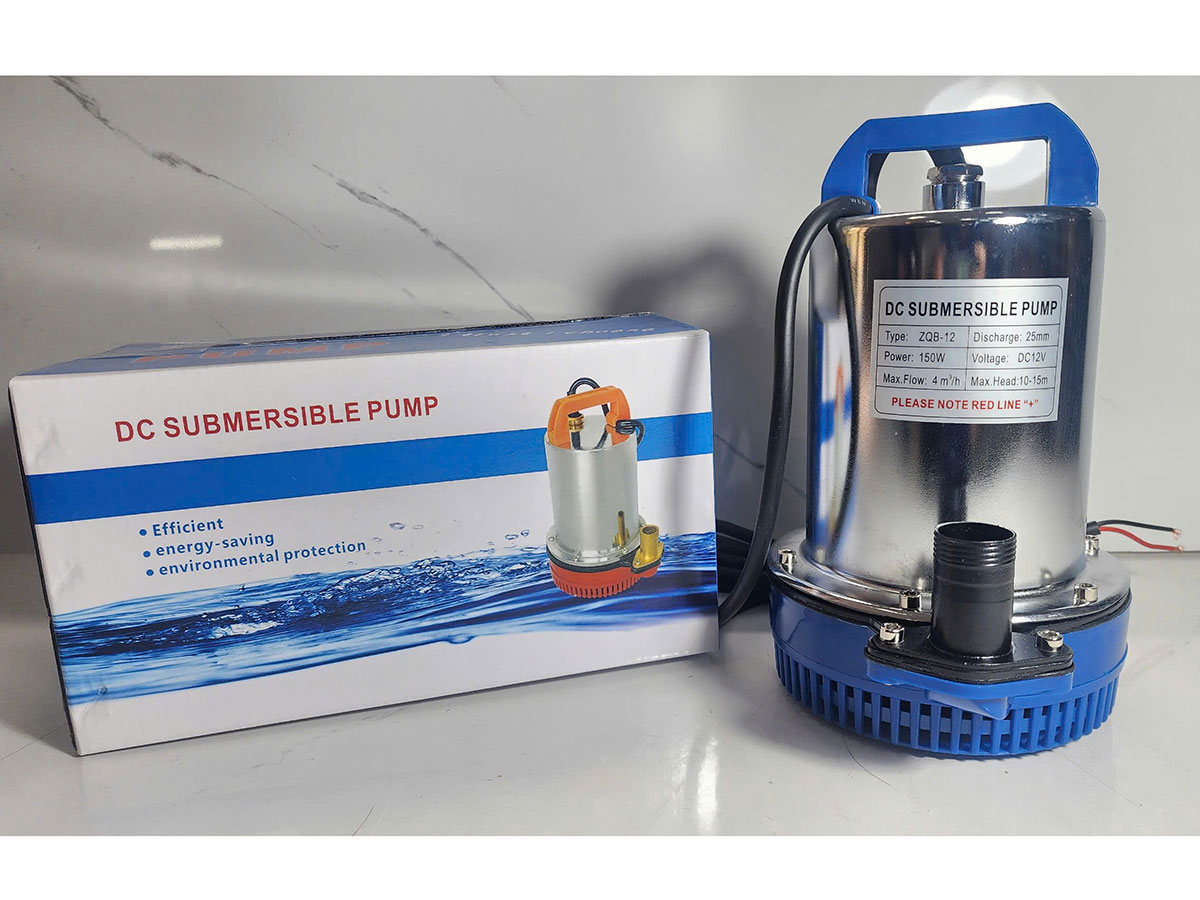 Máy bơm chìm ắc quy Happy HCS180DC12