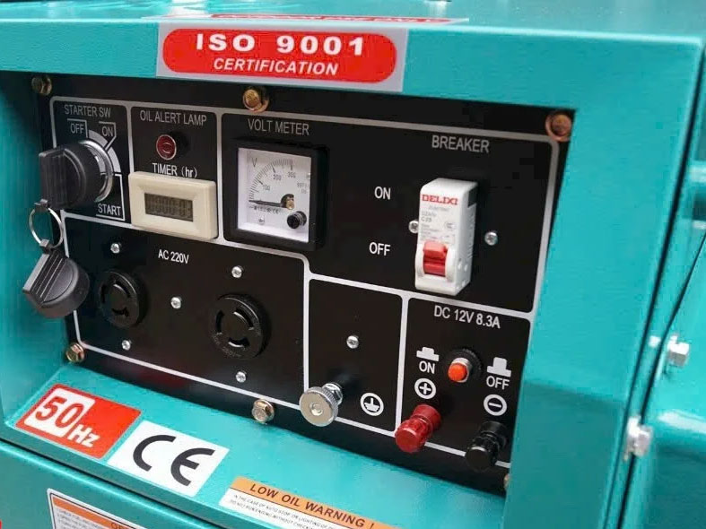 Máy phát điện chạy dầu Denko KDE6500TF (5 KVA)