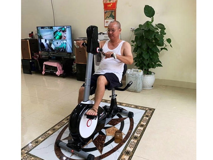 Xe đạp tập phục hồi chức năng K8602R