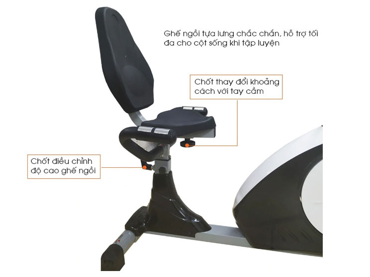 Xe đạp tập phục hồi chức năng K8602R