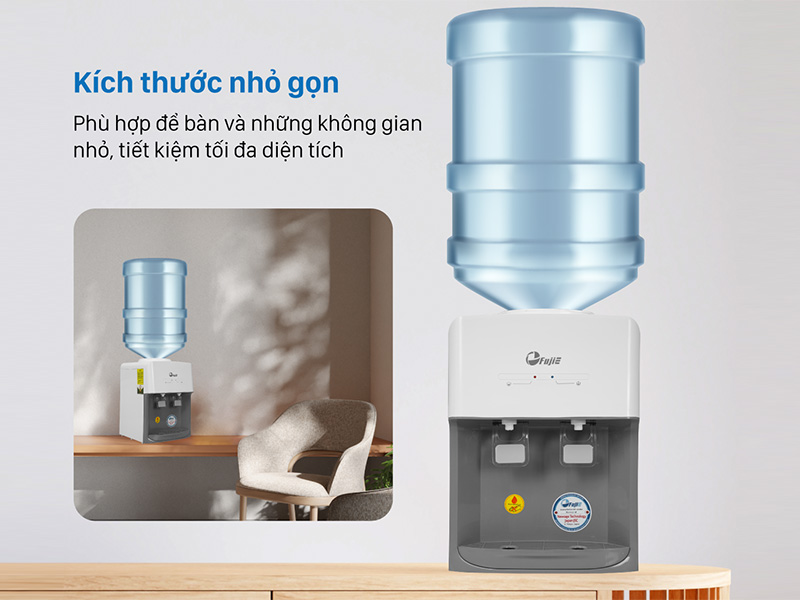 Cây nước nóng lạnh mini để bàn FujiE WD579E