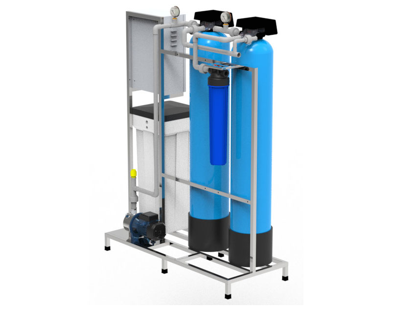 Hệ thống lọc nước tổng gia đình 2 cột composite KS/LT/1000/AT/2C