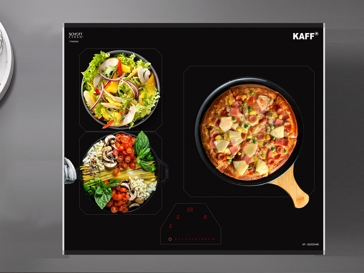 Bếp ba từ Kaff KF-SQ520HID