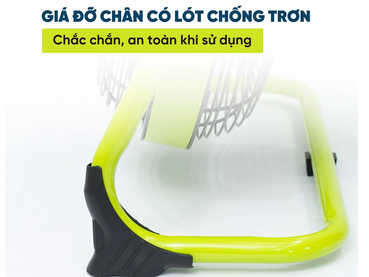Quạt sạc tích điện Kuscheln KRF24-01