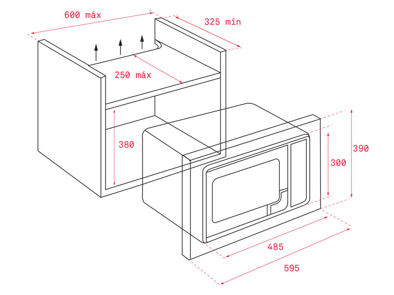 Lò vi sóng âm Teka MS 620 BIS