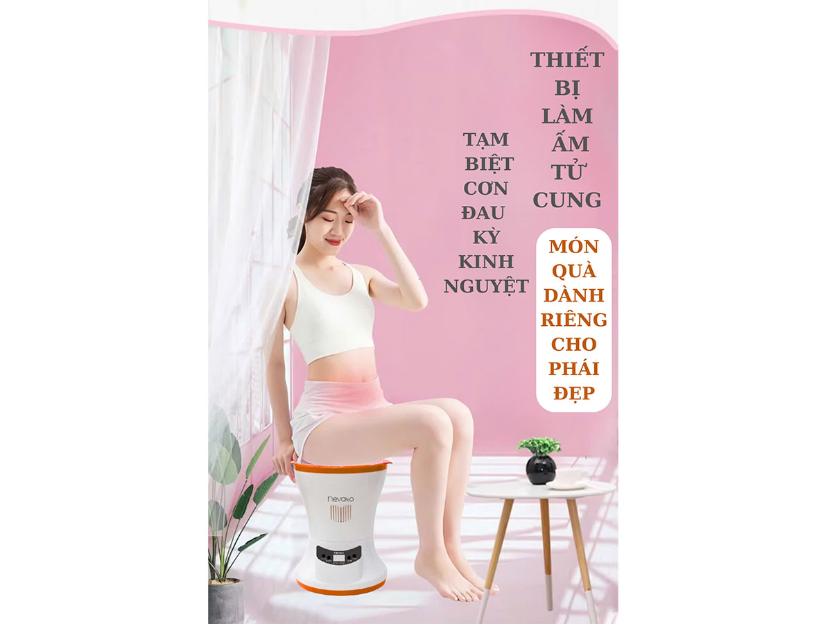Ghế xông hơi khử trùng thông minh chăm sóc sức khỏe vùng kín Nevato NVS158