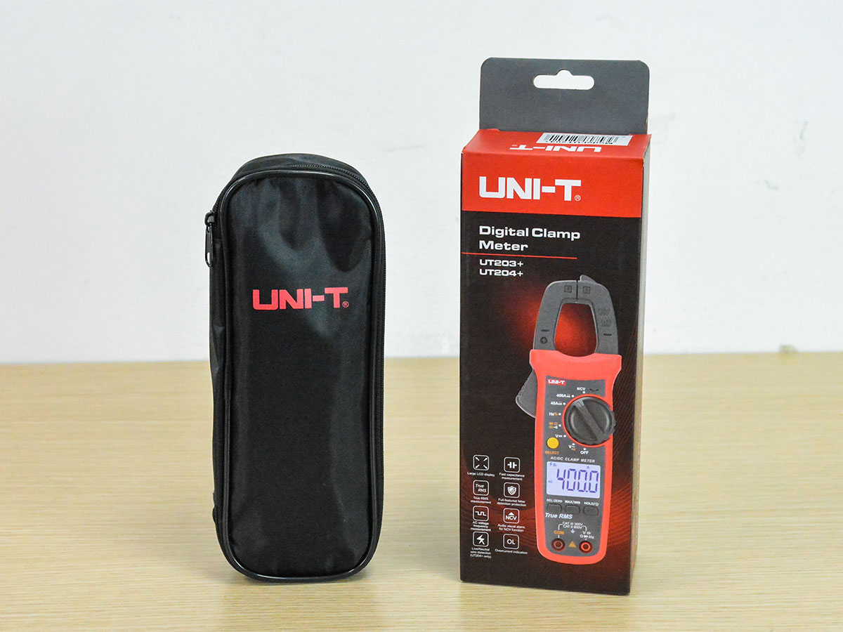 Ampe kìm UNI-T UT204+ (AC/DC 600A,True RMS)