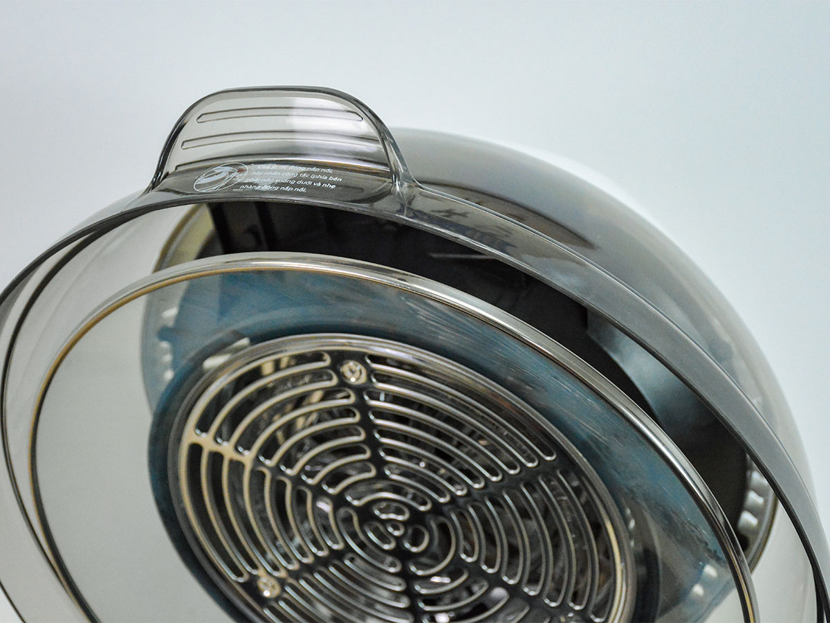 Nồi chiên không dầu xoay 360 độ Nagakawa NAG3302 - 9 lít