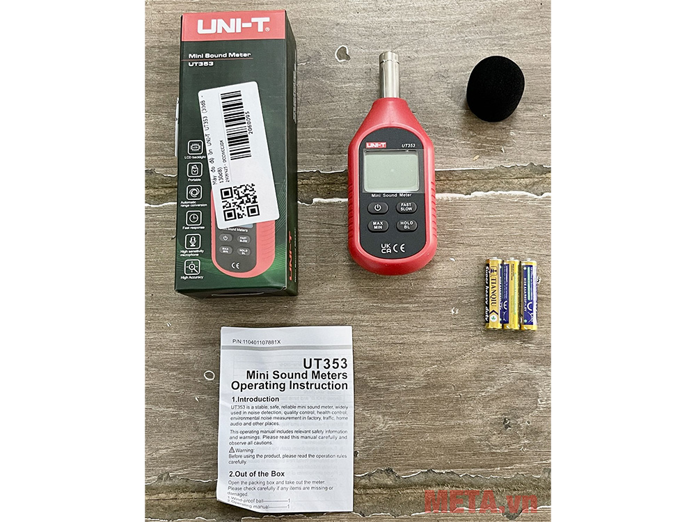 Máy đo độ ồn UNI-T UT353 (30dB - 130dB)