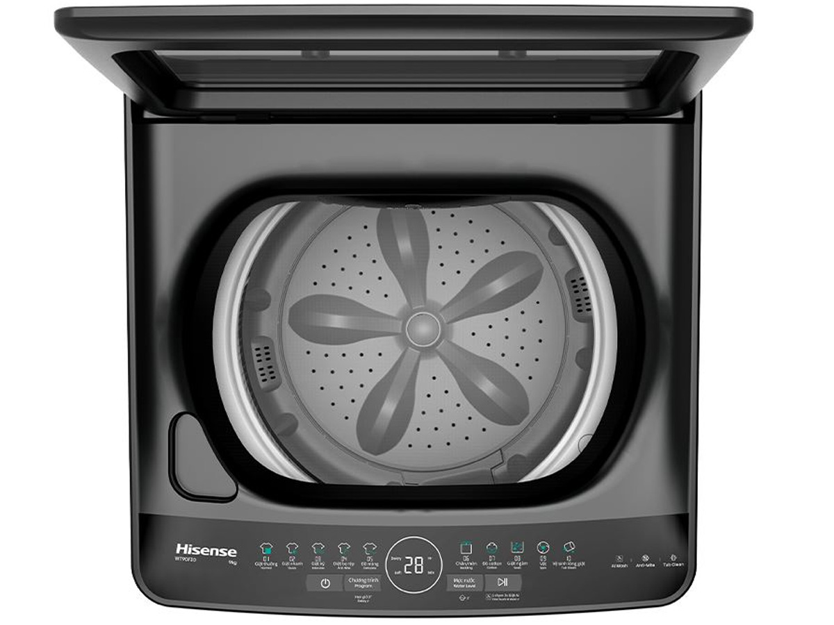 Máy giặt Hisense cửa trên 9kg WT90F30
