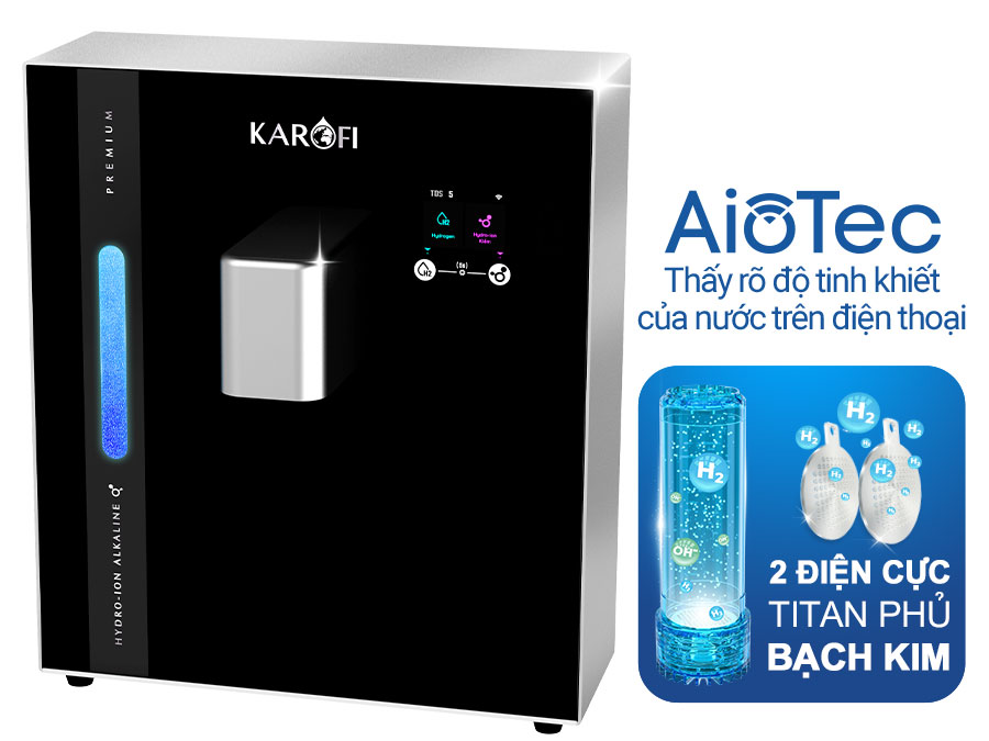 Máy chuyển đổi Hydro-ion kiềm Karofi KAE-S16