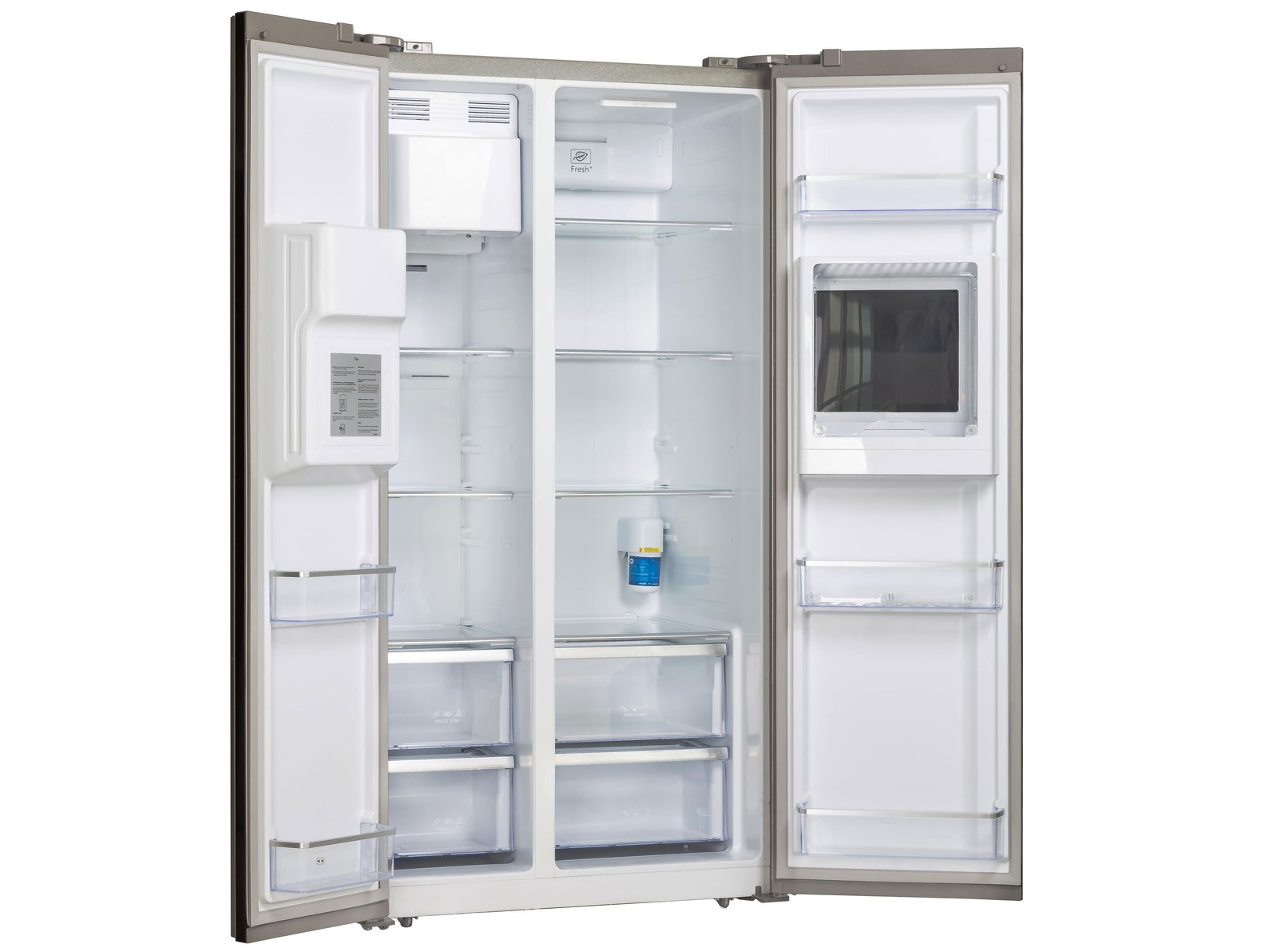 Tủ lạnh side by side Kaff KF-BCD606WHIT