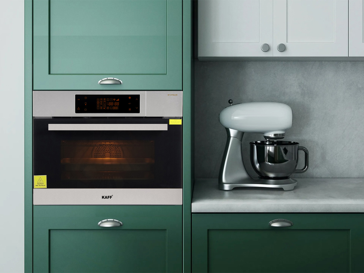 Lò nướng kết hợp hấp âm tủ Kaff KF-ST56LXR