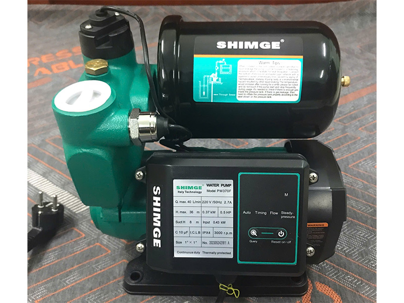 Máy bơm tăng áp Shimge PW 370F (370W)