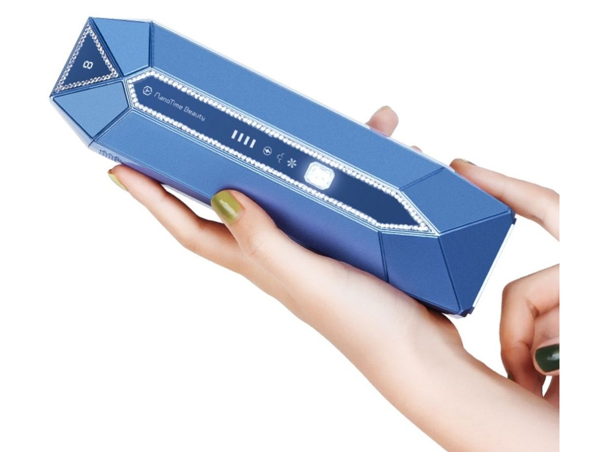 Máy triệt lông trẻ hóa da công nghệ IPL Sapphire lạnh pin sạc NanoTime B65PRO-Diamond Blue
