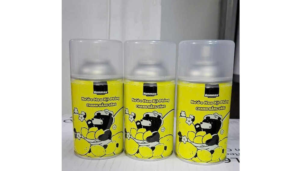 Combo 3 bình xịt nước hoa thơm phòng Hàn Quốc Hommax