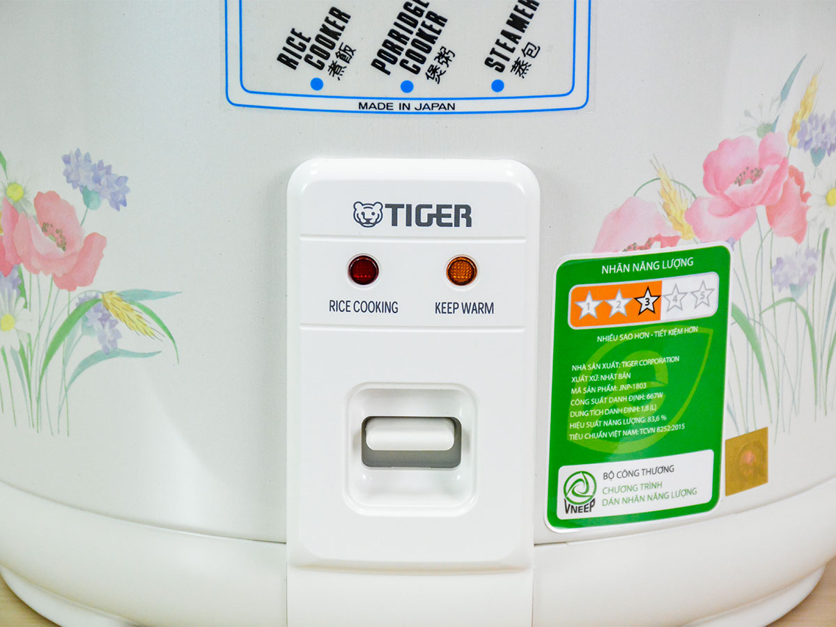 Nồi cơm điện cơ Tiger JNP-1803 1.8 lít